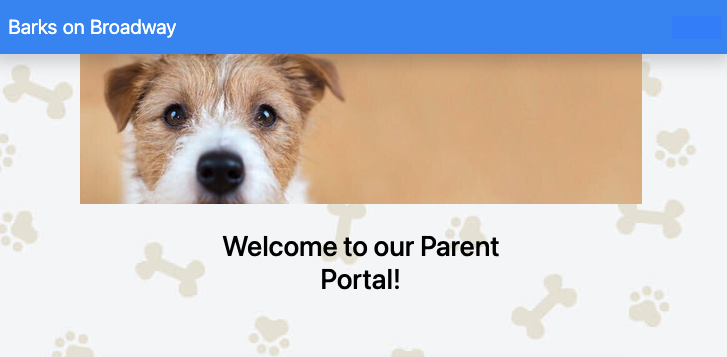 Barks on Broadway Pet Parent Booking and Enrollment Portal